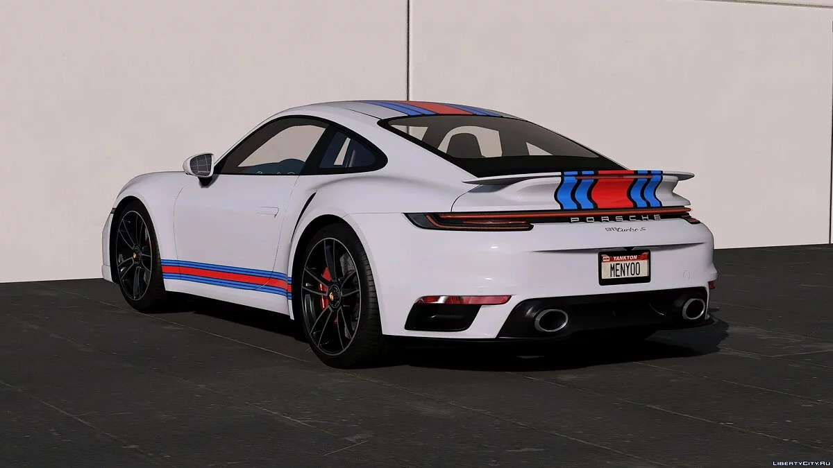 Porsche 911 Turbo S 2021 Martini livery / GTA 5