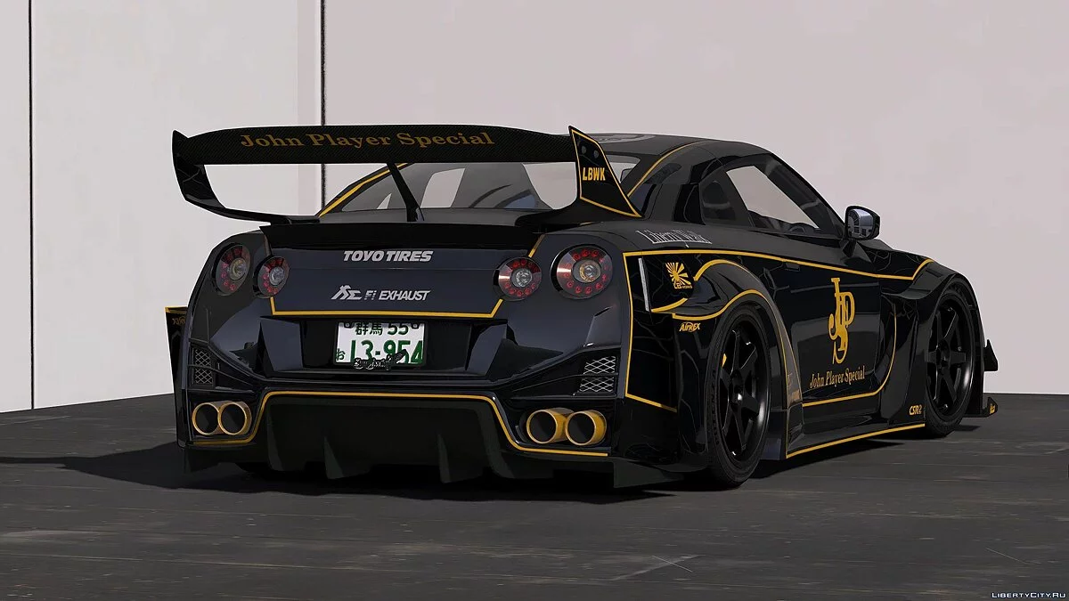 Nissan GTR R35 Liberty Walk Silhouette / GTA 5