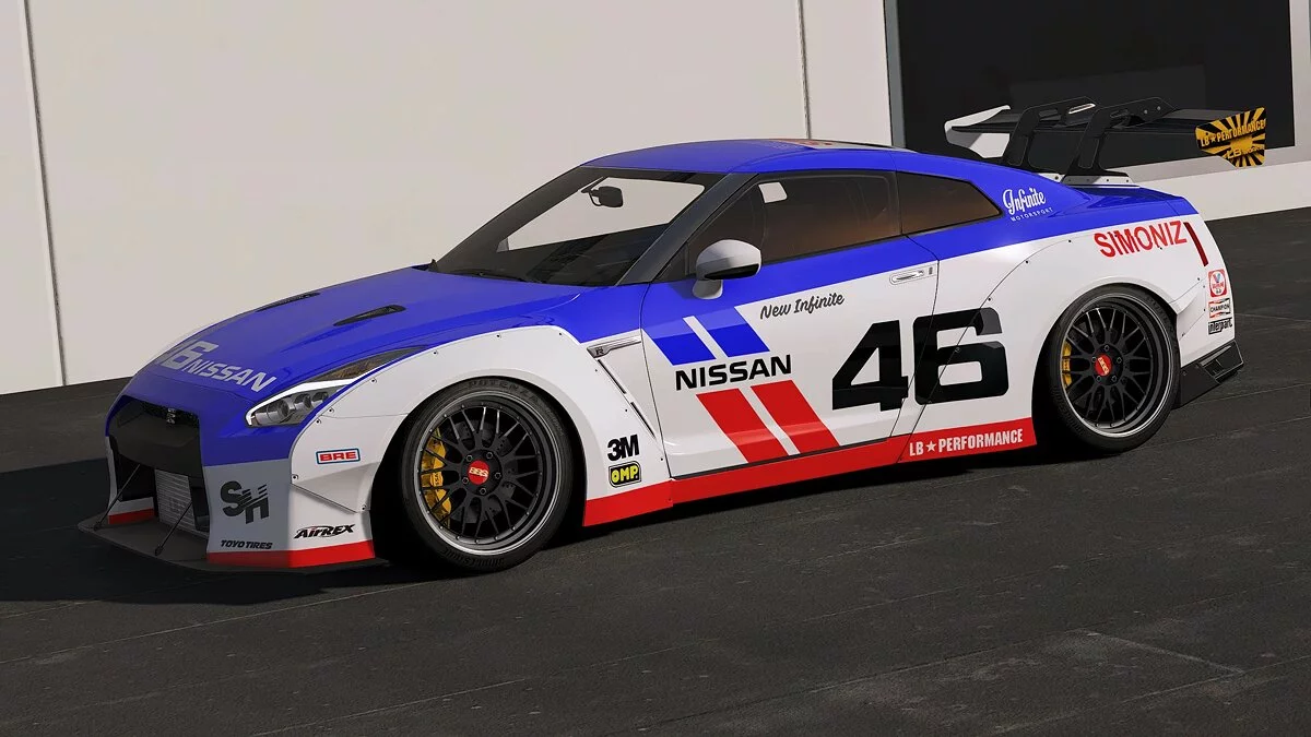 2017 Nissan GTR Liberty Walk BRE DATSUN livery / GTA 5
