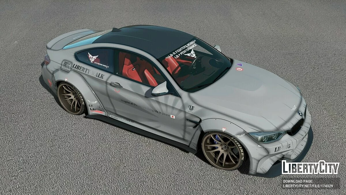 2014 BMW M4 Liberty Walk / GTA 5