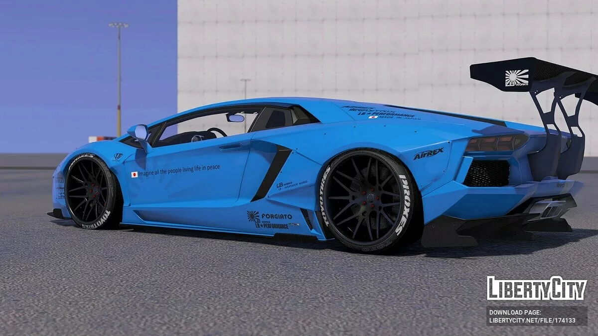 2015 Lamborghini Aventador LB WORKS / GTA 5