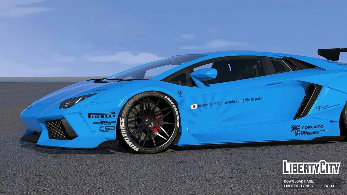 2015 Lamborghini Aventador LB WORKS / GTA 5