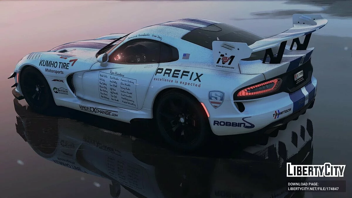 Dodge Viper ACR GTS-R Nurburgring Commemorative Edition / GTA 5
