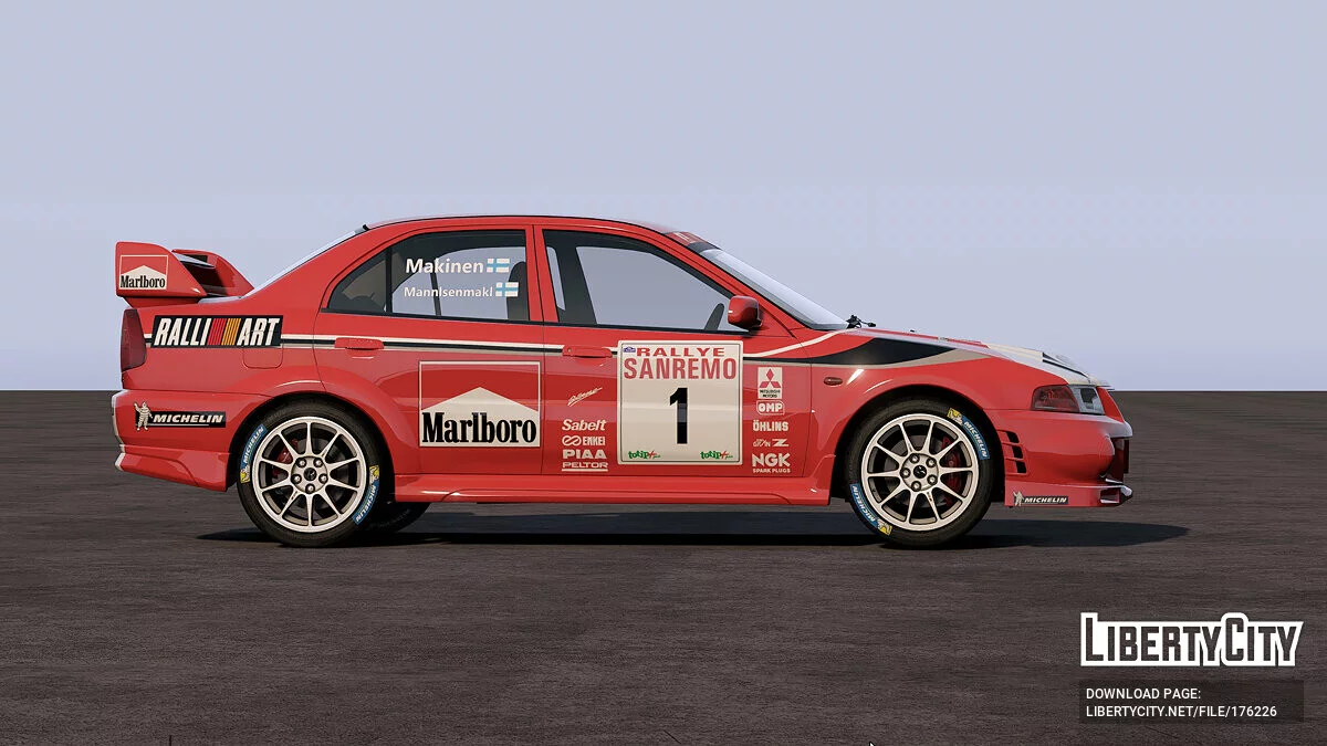 Mitsubishi Lancer Evo VI / GTA 5
