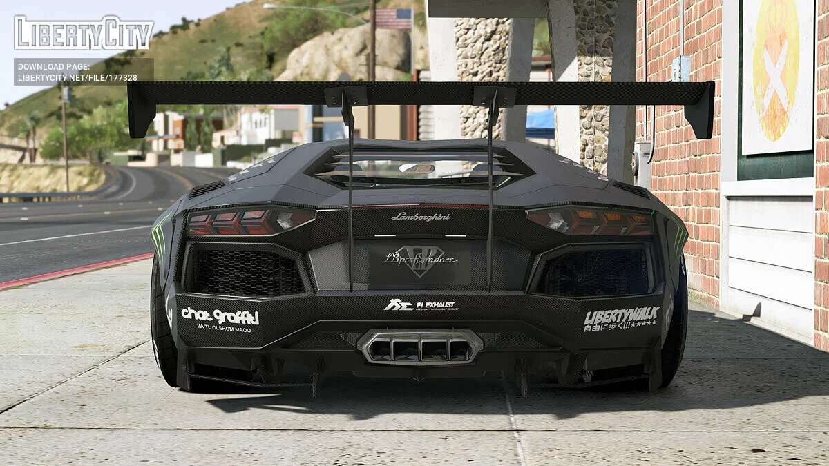 2015 Lamborghini Aventador Liberty Walk / GTA 5