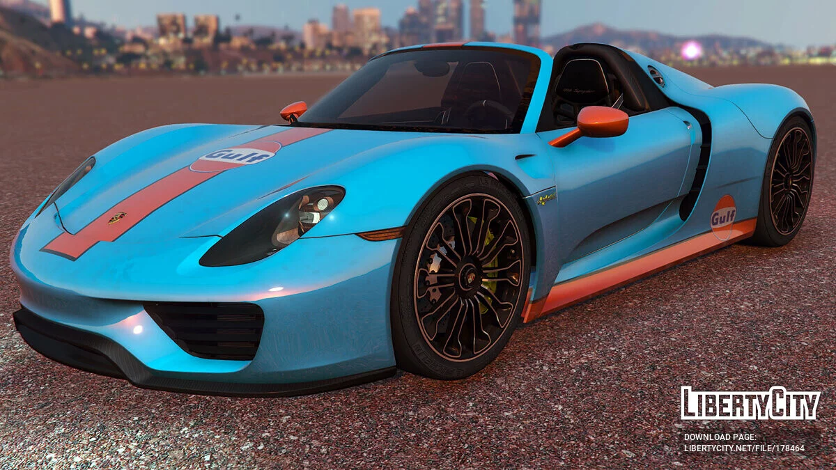 2015 Porsche 918 Spyder Gulf / GTA 5