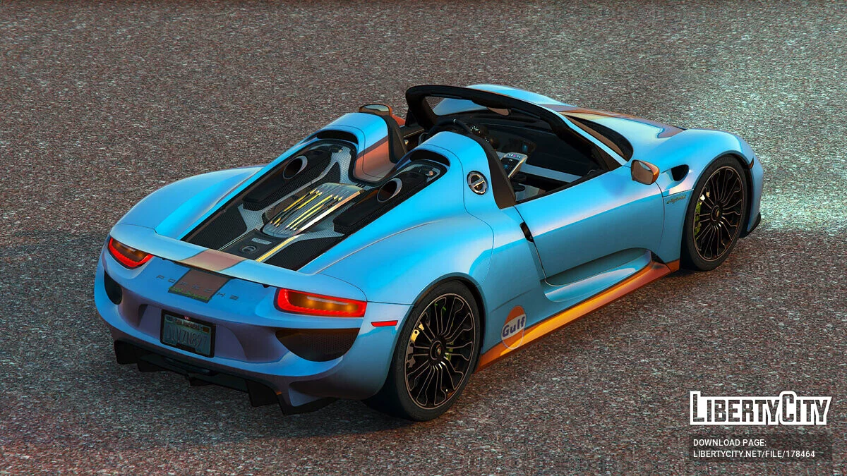 2015 Porsche 918 Spyder Gulf / GTA 5