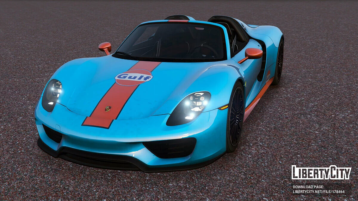 2015 Porsche 918 Spyder Gulf / GTA 5