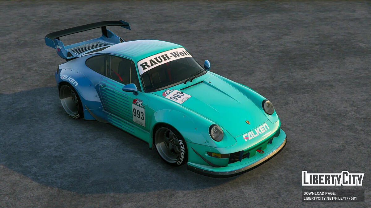 Porsche 911 (993) GT-2 1992 RWB / GTA 5