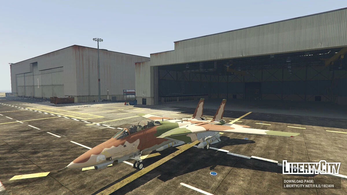 F-14D Tomcat «Top Gun» + Navy skins / GTA 5