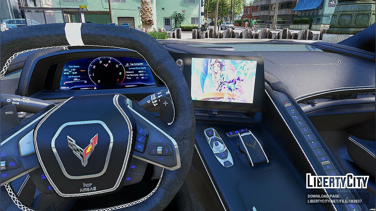 2020 Chevrolet Corvette C8 Stingray Livery Love Live! (You Watanabe) 1.0 / GTA 5