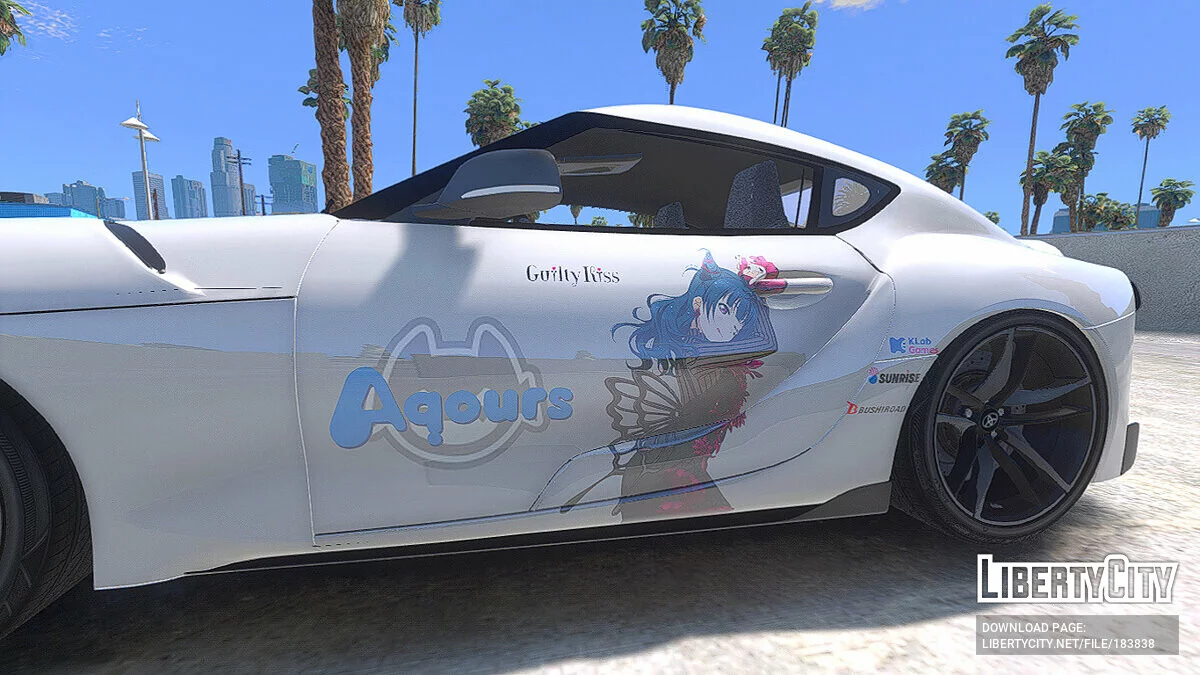 2020 Toyota Supra GR A90 Livery Love Live! (Yoshiko Tsushima) 1.0 / GTA 5