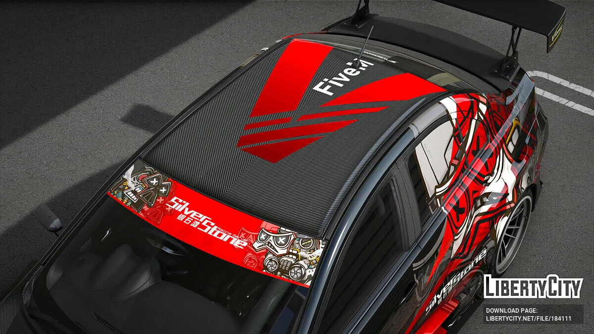 Mitsubishi Lancer Evo X Star Wars Livery [8K/6K/4K] 1.0 / GTA 5