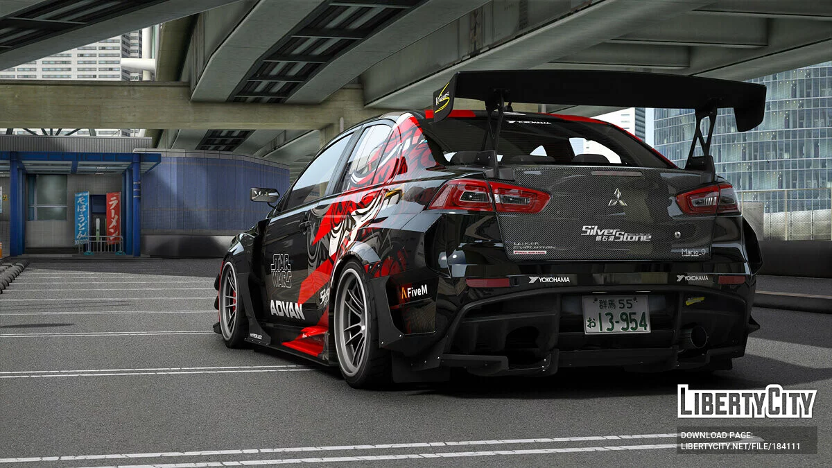 Mitsubishi Lancer Evo X Star Wars Livery [8K/6K/4K] 1.0 / GTA 5