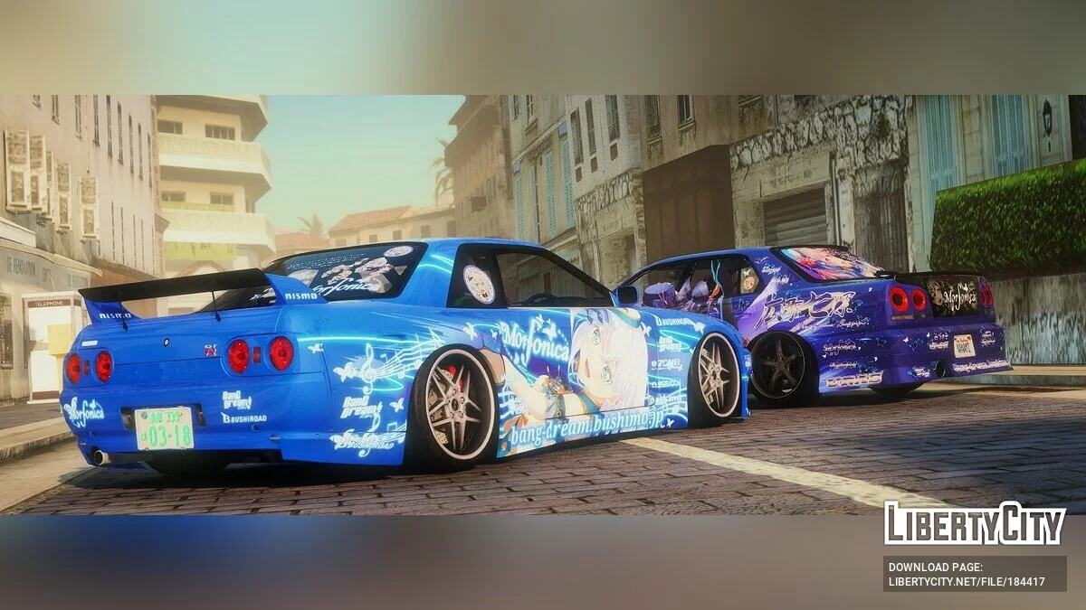 Nissan Skyline BNR R32 Rocket Bunny Pandem / GTA 5