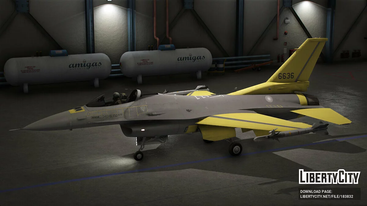 ROCAF F-16A Block 20 MLU (F-16V in Primer) 1.1 / GTA 5