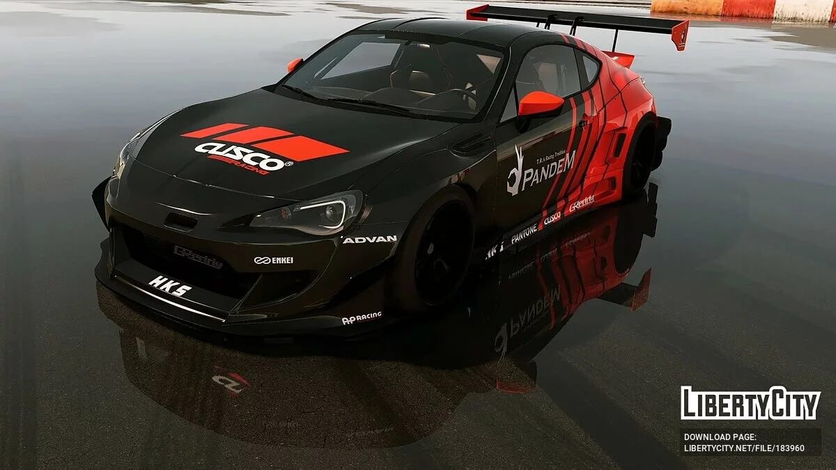 [Rocket Bunny V3 BRZ] ADVAN livery / GTA 5