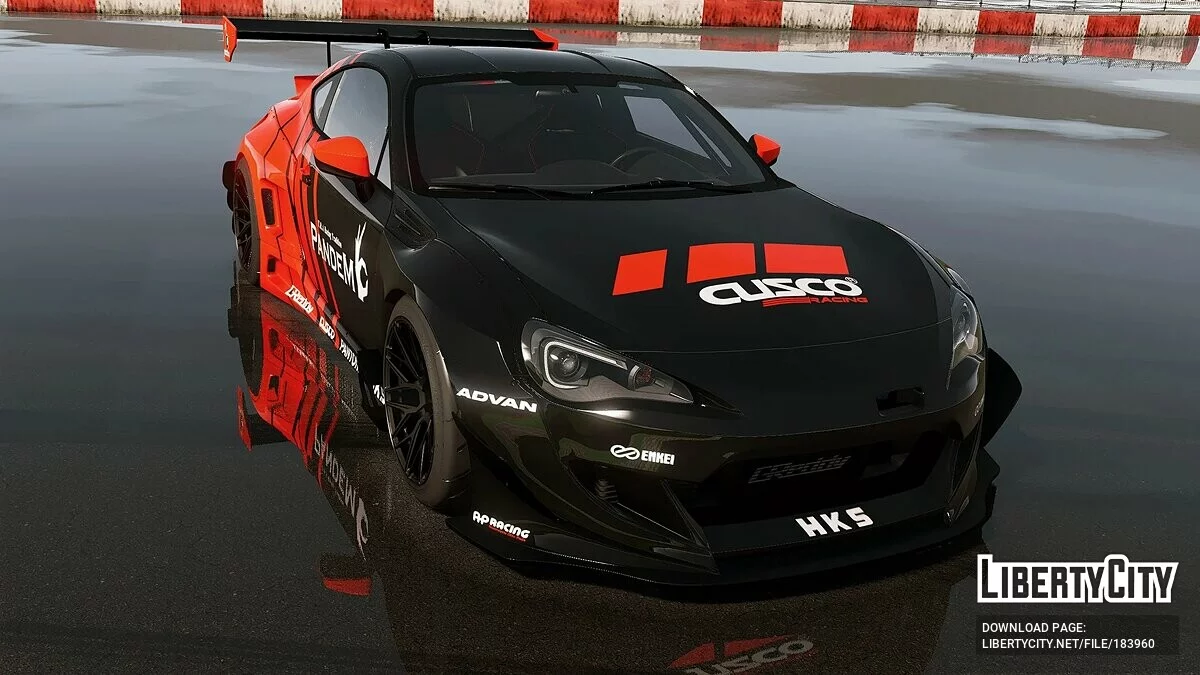 [Rocket Bunny V3 BRZ] ADVAN livery / GTA 5