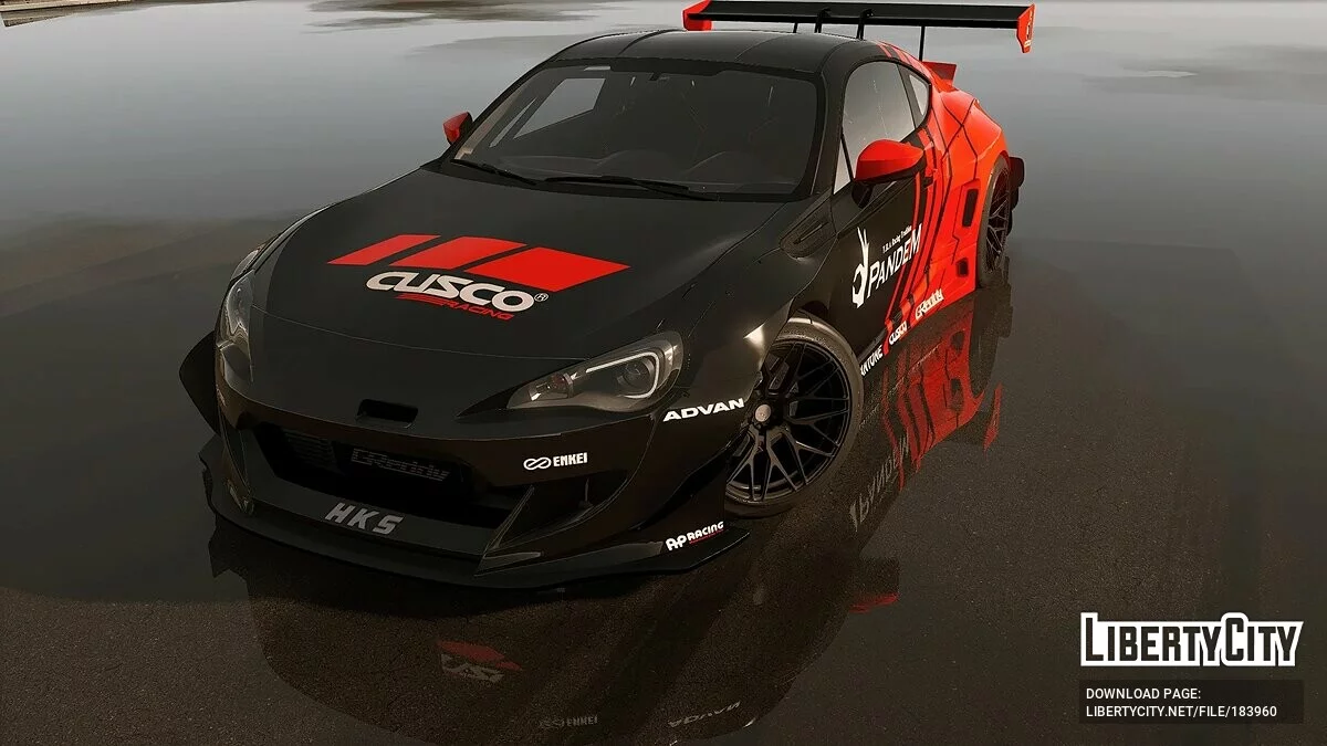 [Rocket Bunny V3 BRZ] ADVAN livery / GTA 5