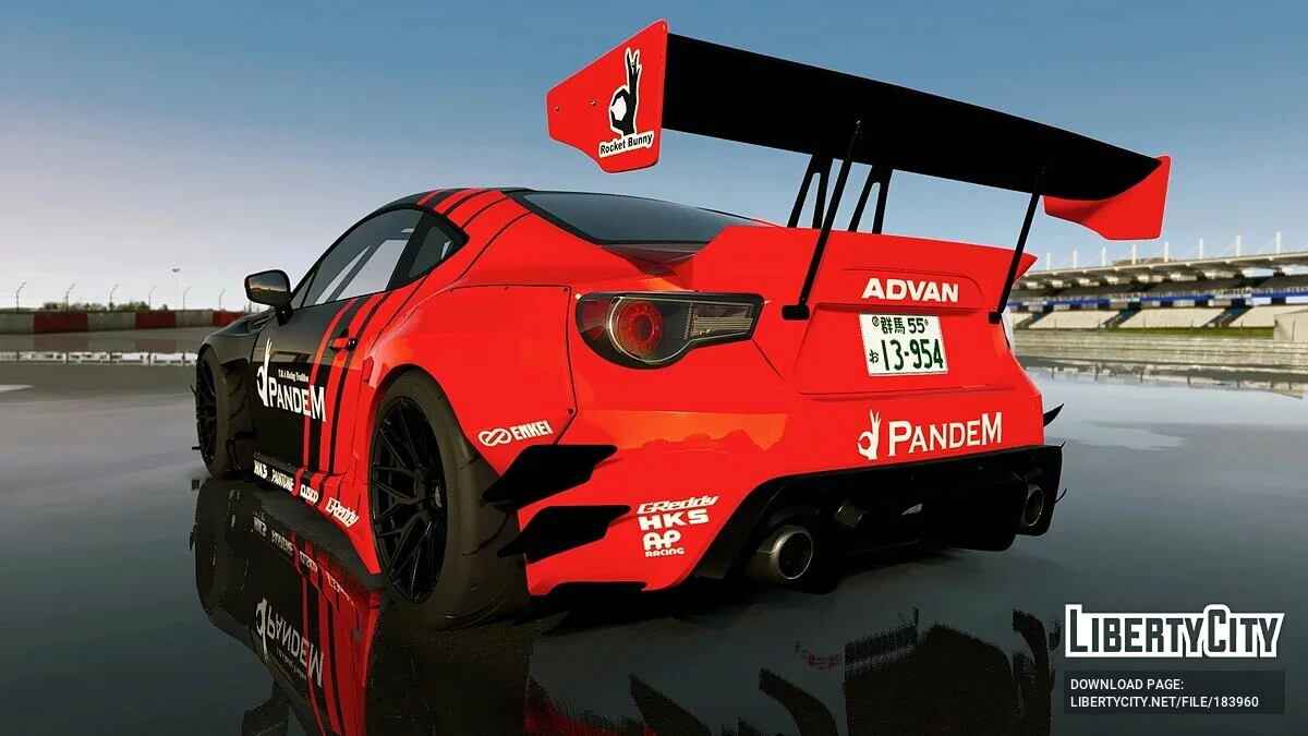 [Rocket Bunny V3 BRZ] ADVAN livery / GTA 5