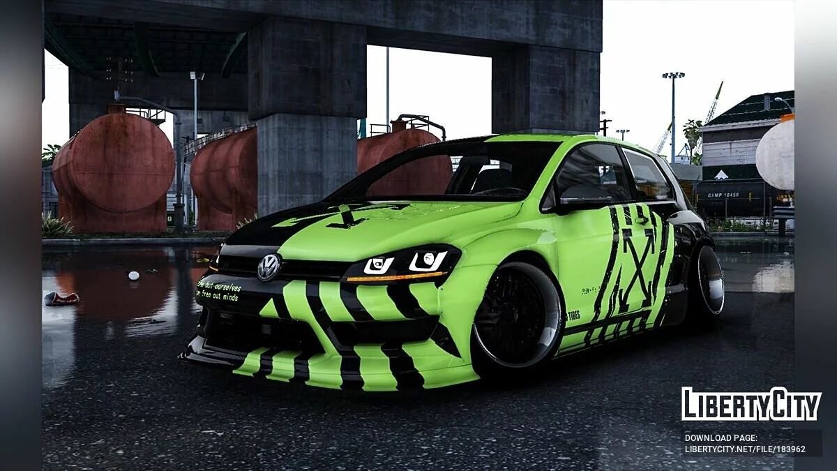 Volkswagen Golf R Livery / GTA 5