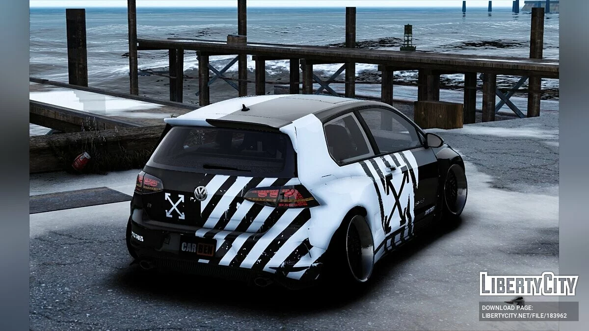 Volkswagen Golf R Livery / GTA 5