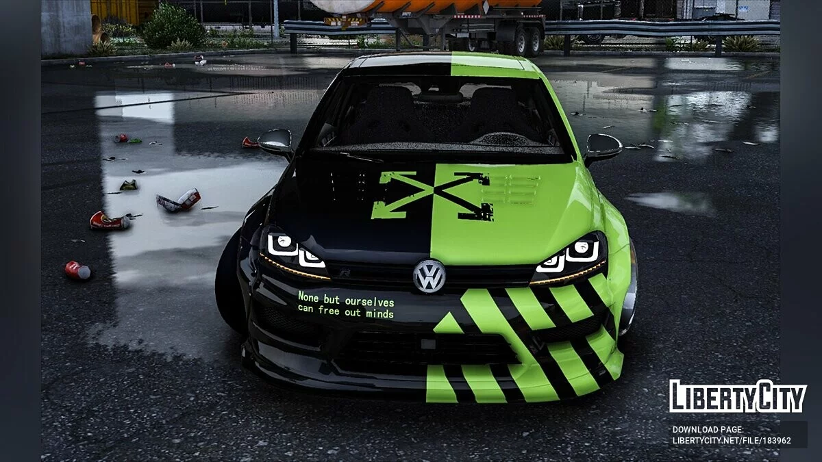 Volkswagen Golf R Livery / GTA 5