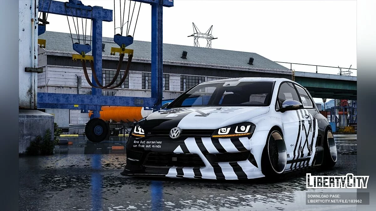 Volkswagen Golf R Livery / GTA 5