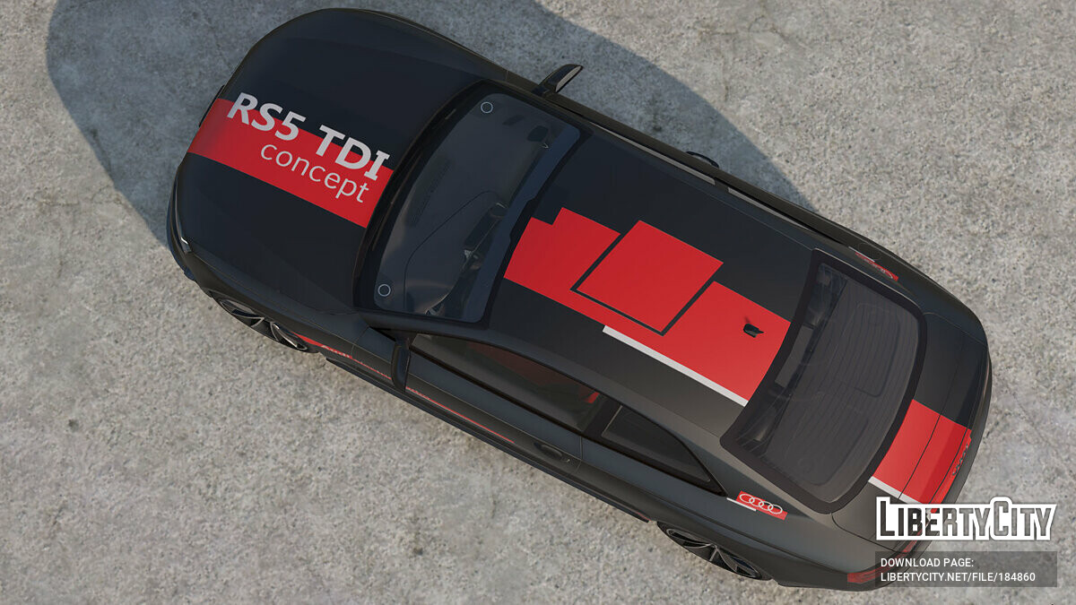 2014 Audi RS5 Applique Livery 1.0 для GTA 5 - Картинка #7