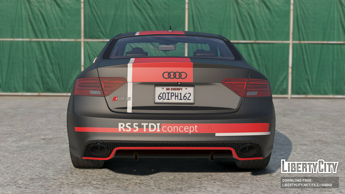 2014 Audi RS5 Applique Livery 1.0 для GTA 5 - Картинка #6