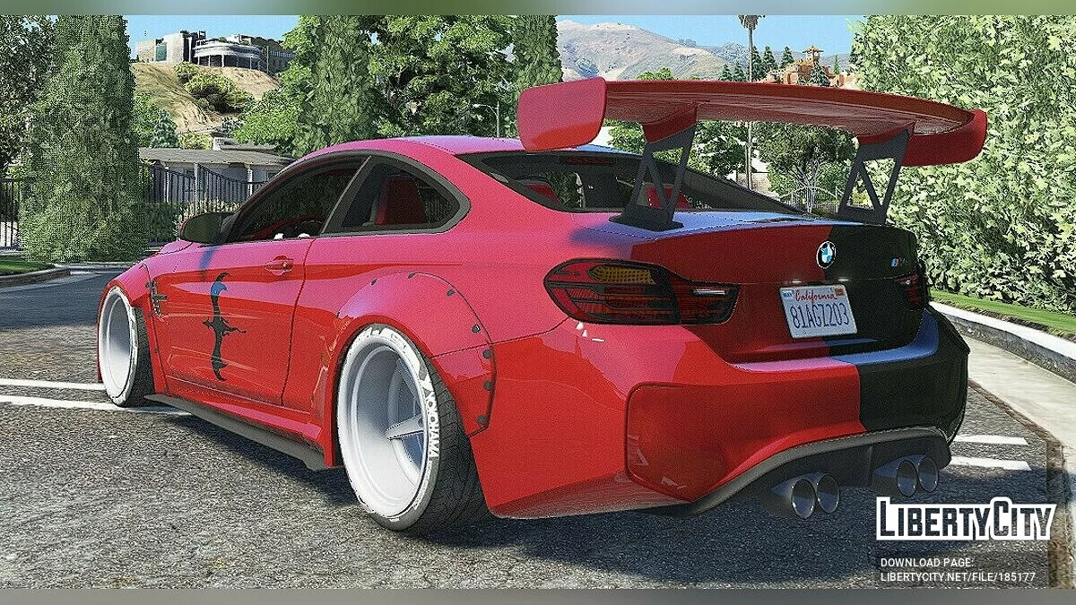2014 BMW M4 F82 (Varis Kit) Dragon Yin Yang Livery / GTA 5