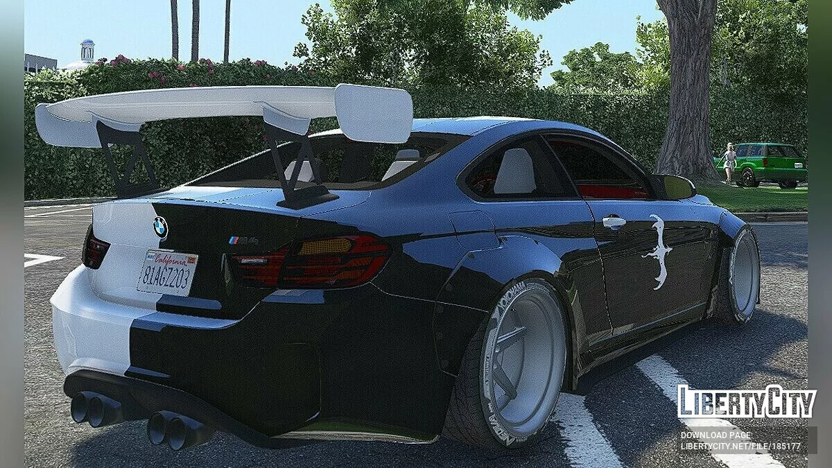 2014 BMW M4 F82 (Varis Kit) Dragon Yin Yang Livery / GTA 5