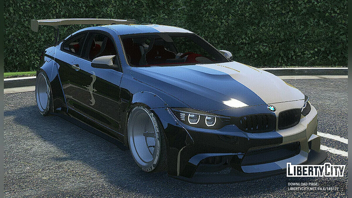 2014 BMW M4 F82 (Varis Kit) Dragon Yin Yang Livery / GTA 5