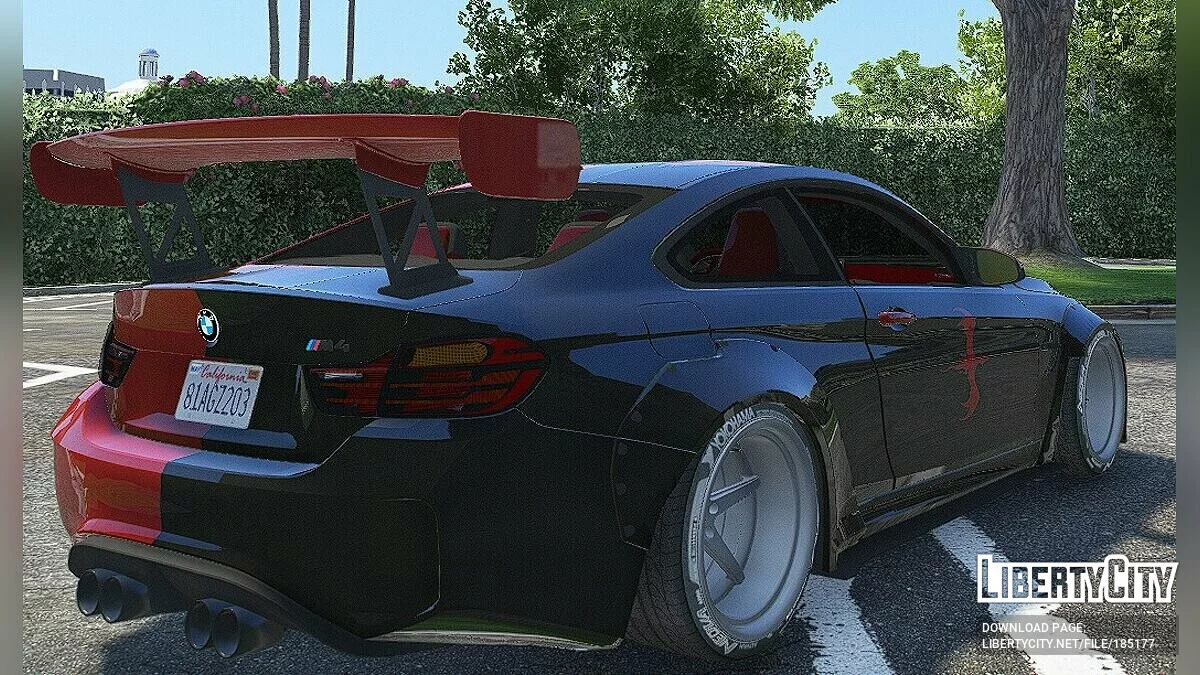 2014 BMW M4 F82 (Varis Kit) Dragon Yin Yang Livery / GTA 5