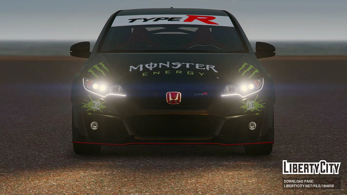 [2015 Honda Civic Type R (FK2)] Monster Livery / GTA 5