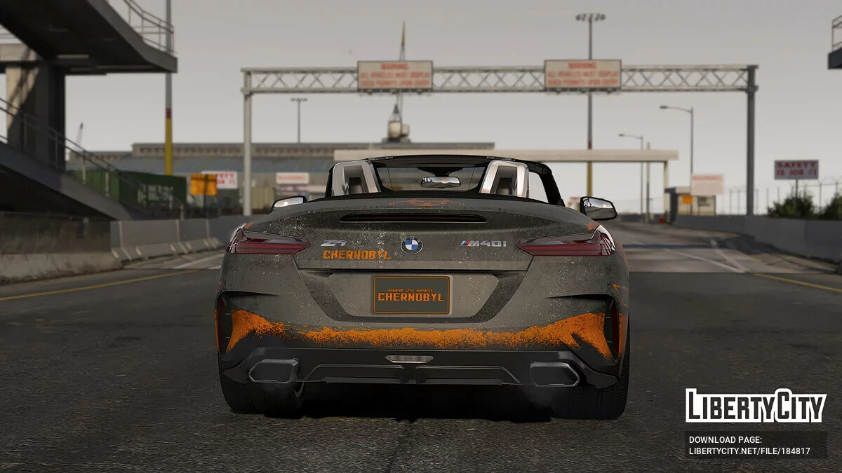 [2019 BMW Z4 M40i] CHERNOBYL Livery / GTA 5