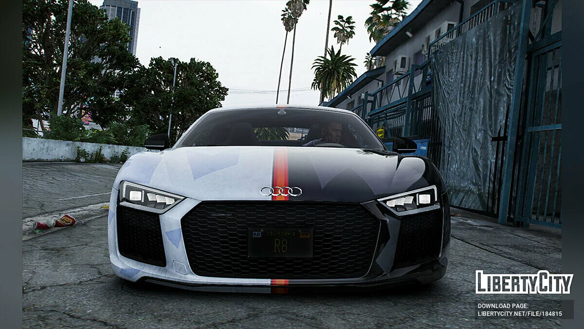 Audi R8 v10 Livery 1.0 / GTA 5