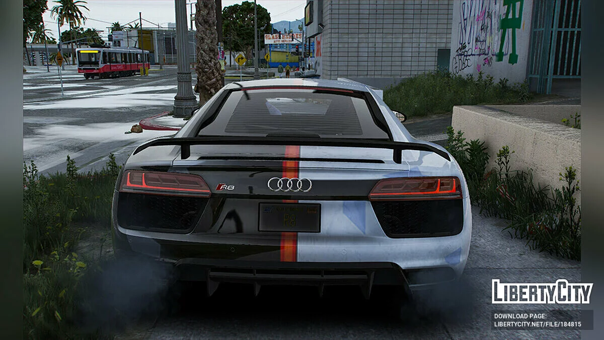 Audi R8 v10 Livery 1.0 / GTA 5