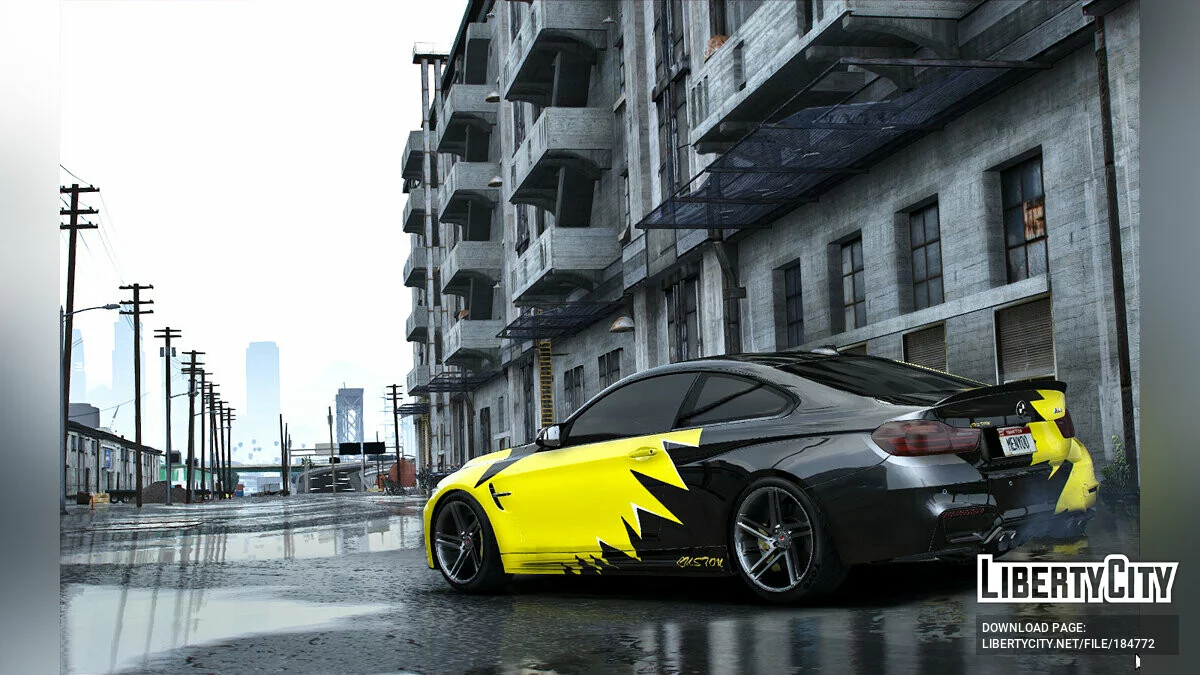 BMW F82 M4 Livery 1.0 / GTA 5