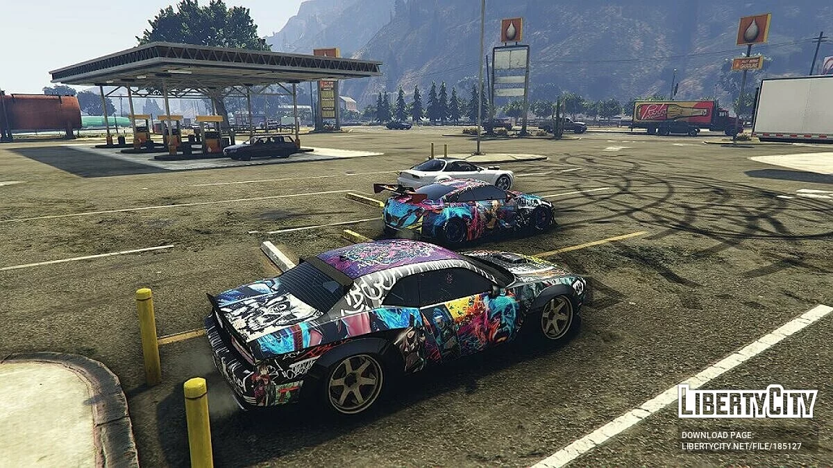Fantasy Paintjob для tk0wnz's Challenger 1.0 / GTA 5