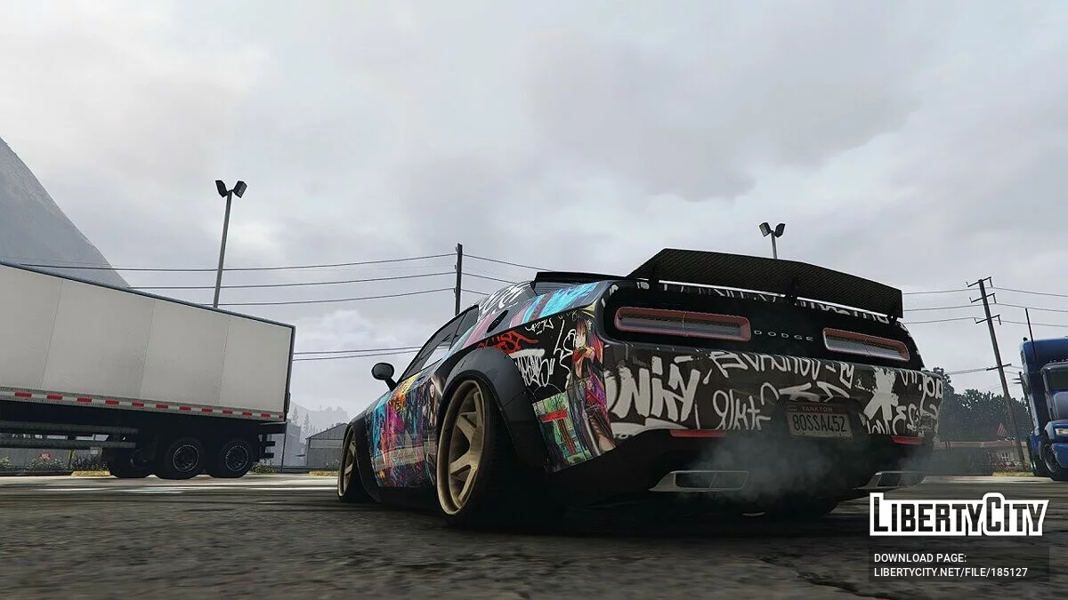 Fantasy Paintjob для tk0wnz's Challenger 1.0 / GTA 5