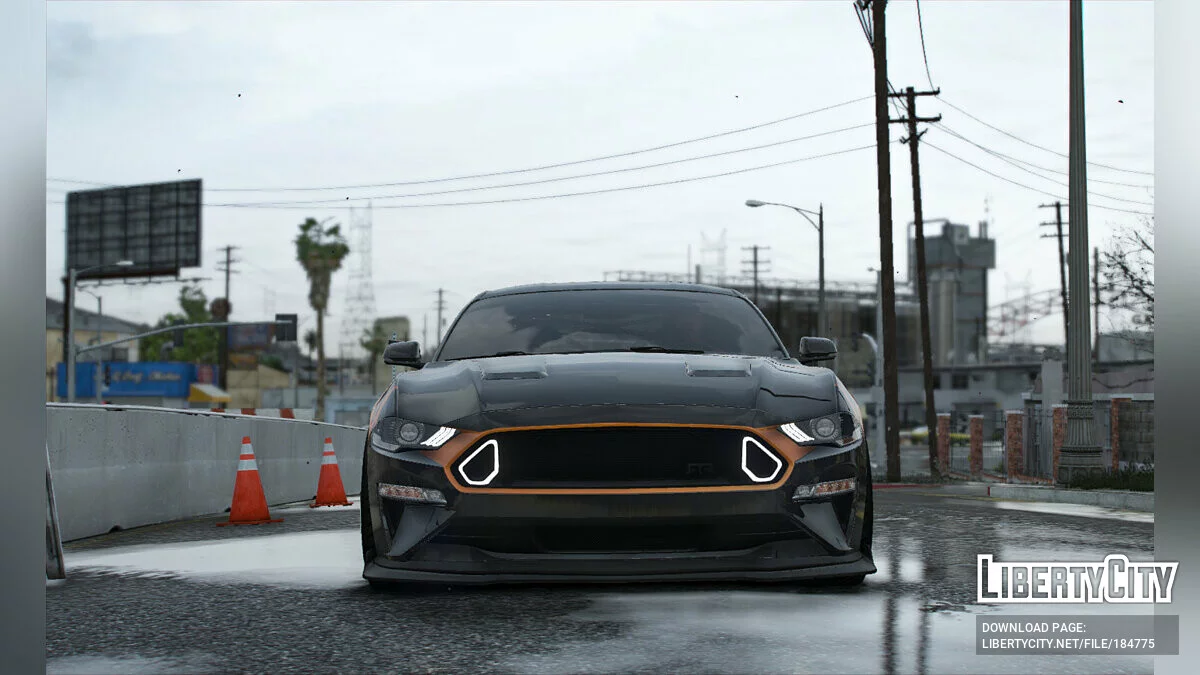 Ford Mustang GT Livery OJBK 4K / GTA 5