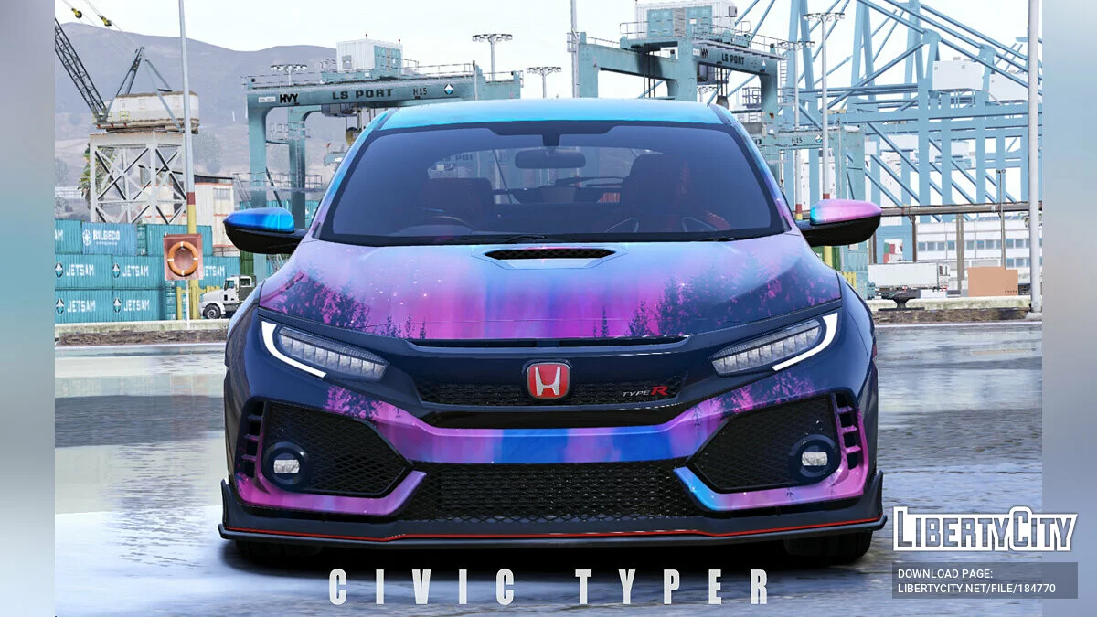 Honda Civic Type-R (FK8) Livery / GTA 5