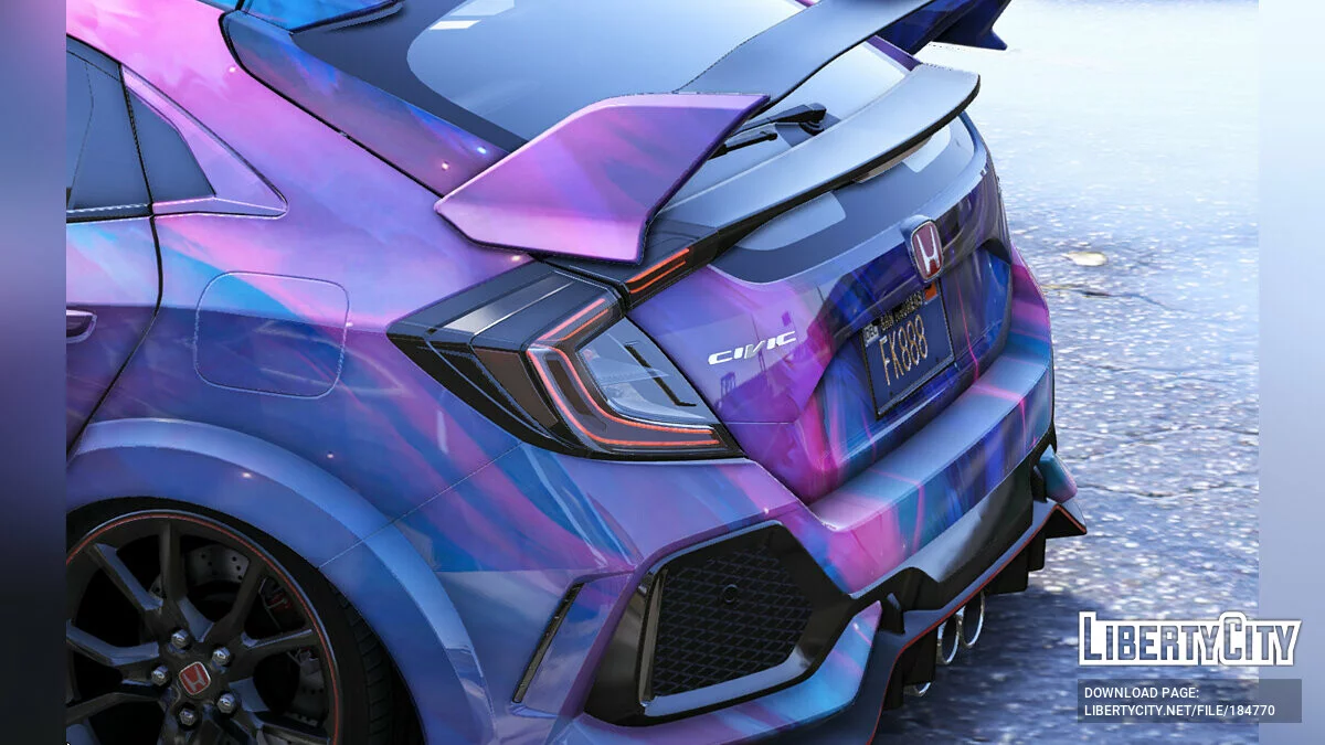 Honda Civic Type-R (FK8) Livery / GTA 5
