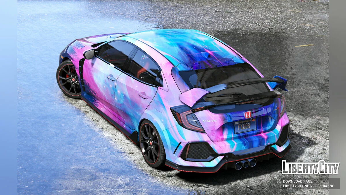 Honda Civic Type-R (FK8) Livery / GTA 5
