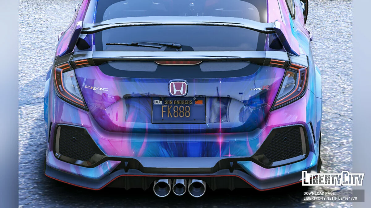 Honda Civic Type-R (FK8) Livery / GTA 5