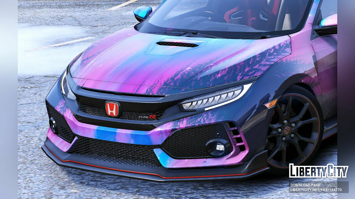 Honda Civic Type-R (FK8) Livery / GTA 5