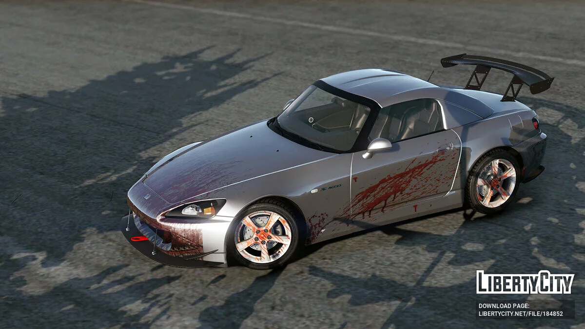 Honda S2000 AP2 Bloody Monster Livery 1.0 / GTA 5