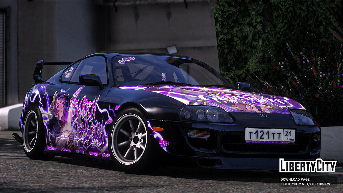 Скачать [Itasha] 1998 Toyota Supra 