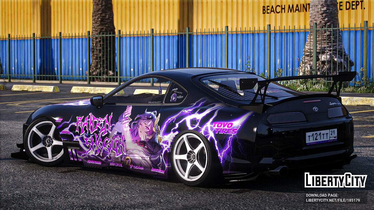 Скачать [Itasha] 1998 Toyota Supra 